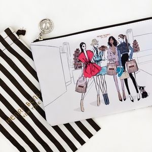 Henri Bendel Runaway Girls Make-Up Bag